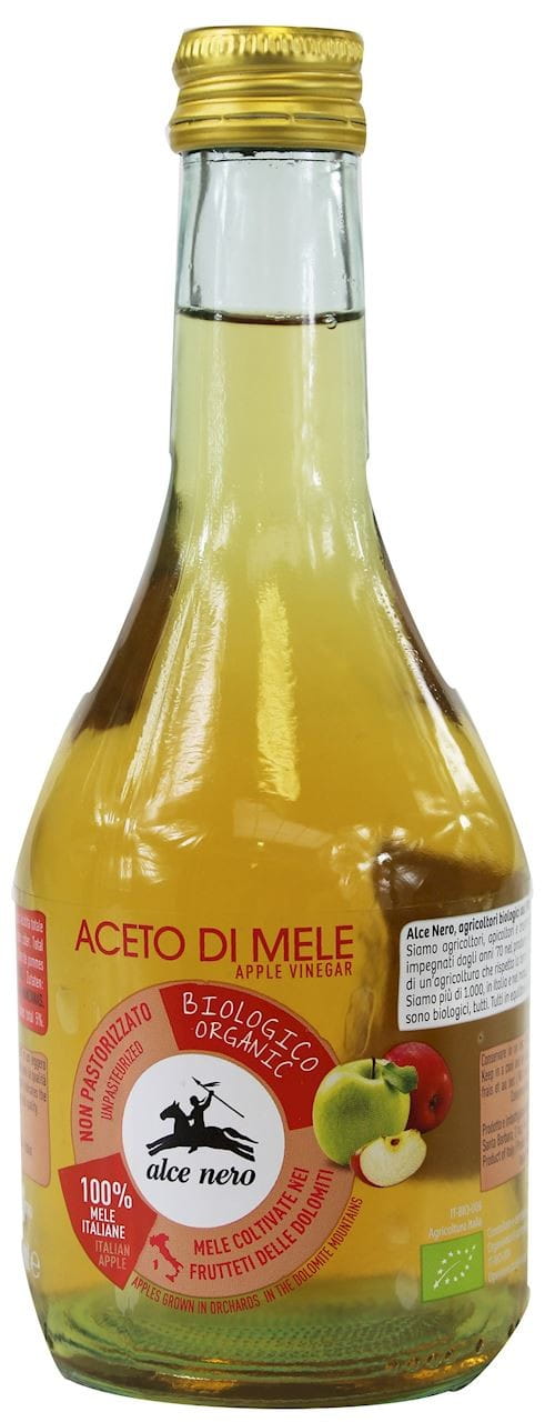 BIO gefilterter Apfelessig 500 ml - ALCE NERO