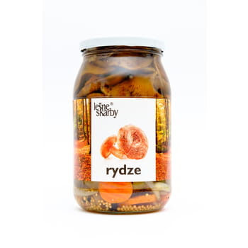 Marinierte Pilze – geschnittene Pilze Forest Treasures 800g