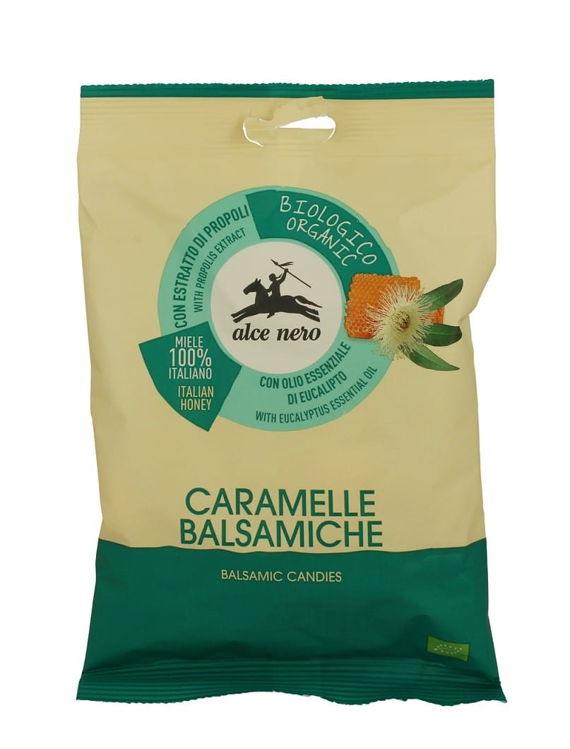Traditionelle Balsamico-Bonbons BIO 100 g - ALCE NERO