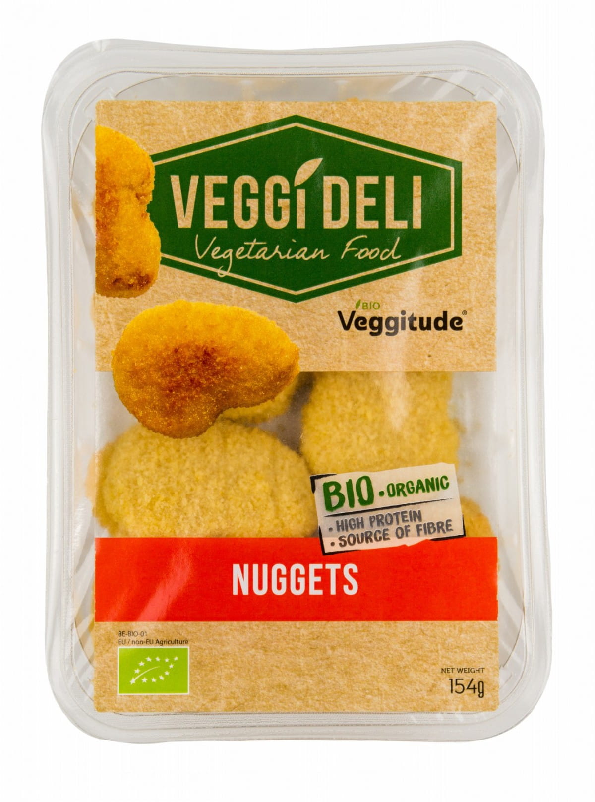 Vegetarische Alternative BIO-Nuggets 154 g VEGGI DELI