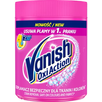 Waschpulver Vanish Oxi Action Pink 470g