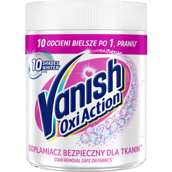 Waschpulver Vanish Oxi Action White 470g