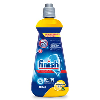 Spülmaschinen-Klarspüler Finish Lemon 400 ml
