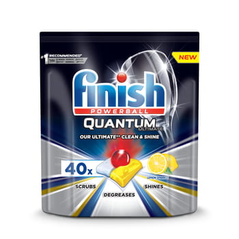 Finish Quantum Ultimate Lemon Spülmaschinenkapseln 40 Stk.