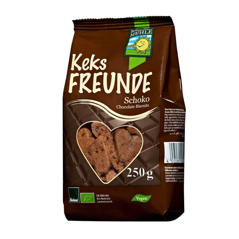 Schokoladen-BIO-Kekse 250 g - BOHLSENER MÜHLE