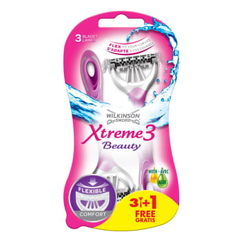Rasierer Wilkinson Xtreme3 Beauty 3+1Stk.