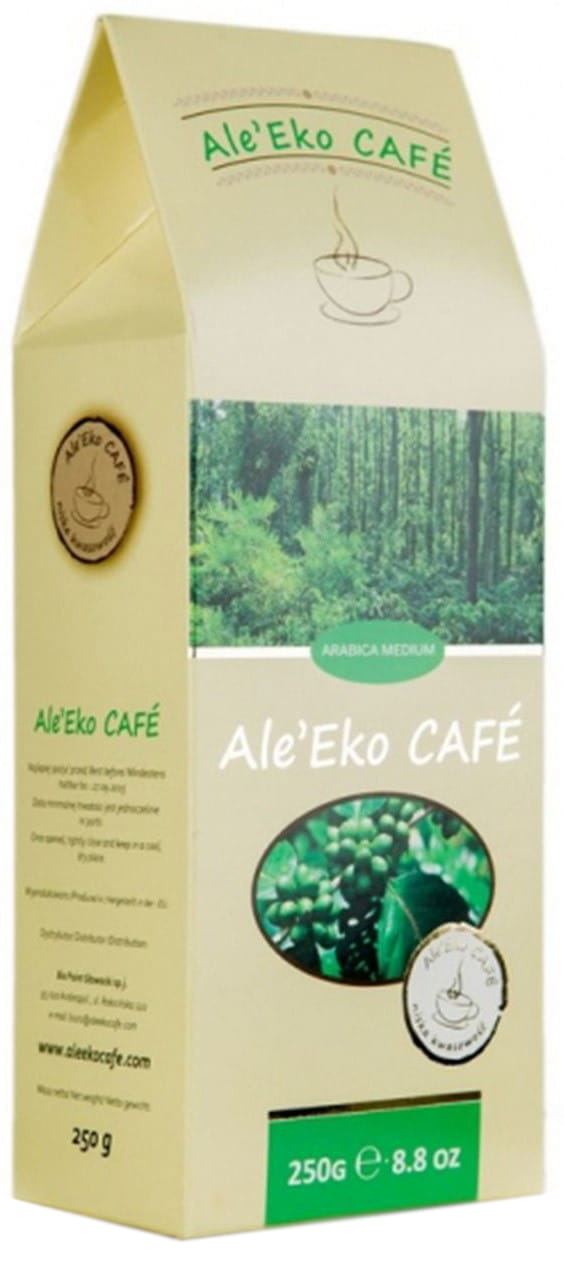 Gemahlener Kaffee Arabica BIO 250 g - ALE EKO CAFE