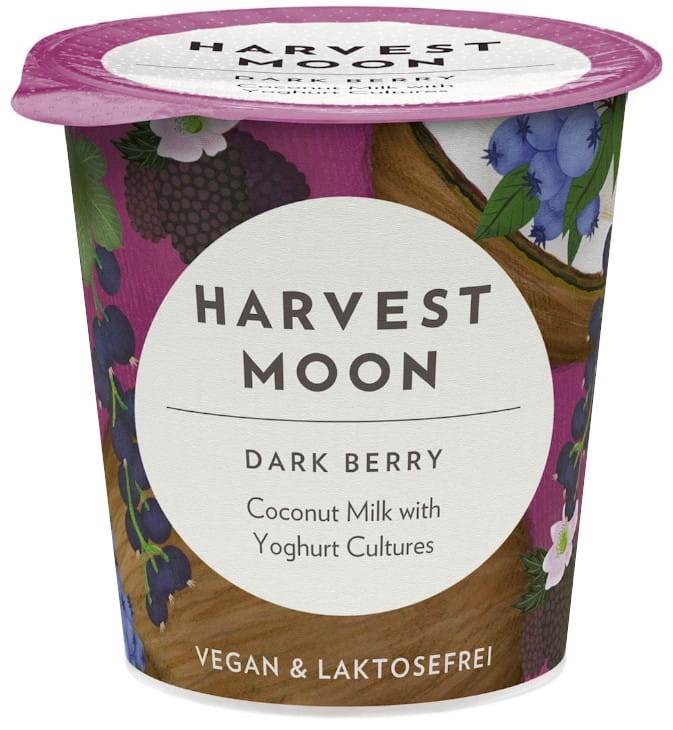 Kokosdessert mit Waldfrüchten glutenfrei BIO 125 g - HARVEST MOON