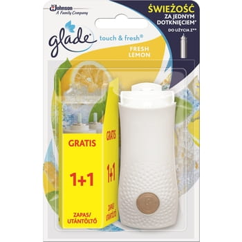 Lufterfrischer Glade Touch&Fresh Fresh Lemon Set 2x10ml