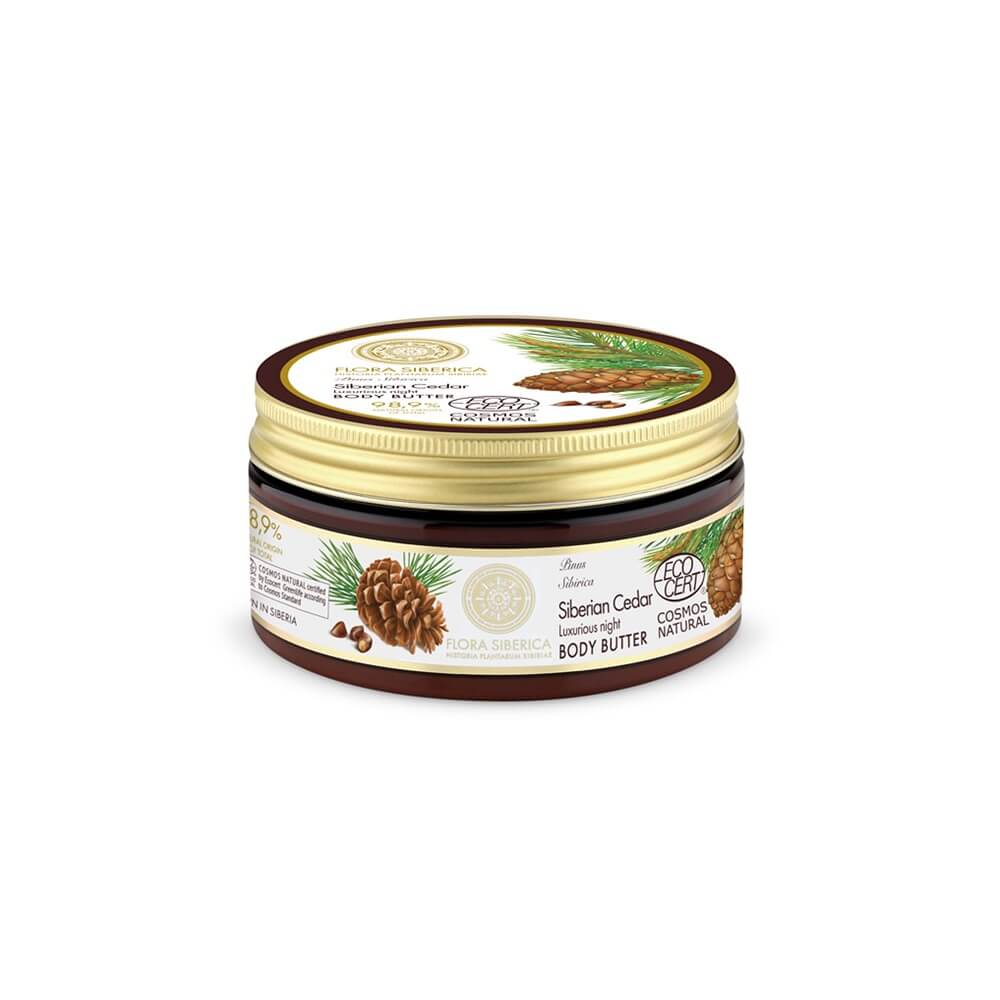 Pflegende Körperbutter für die Nacht 300 ml - FLORA SIBERICA