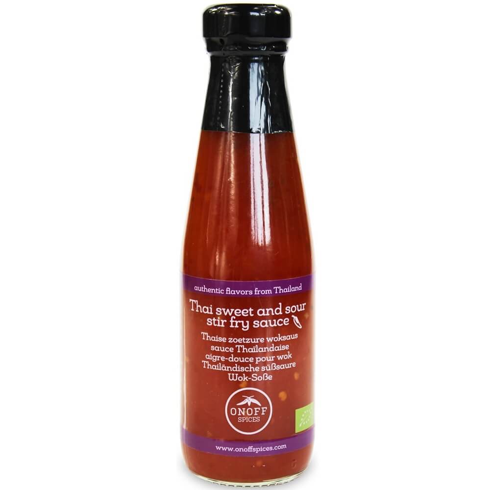 Glutenfreie Süß-Sauer-Sauce BIO 200 ml - ONOFF SPICES