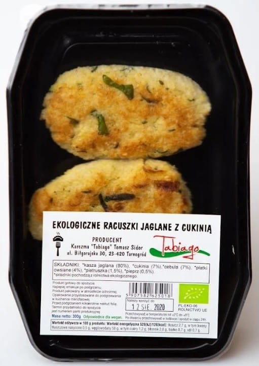 Hirsepfannkuchen mit Zucchini BIO 300 g - KARCZMA TABIAGO