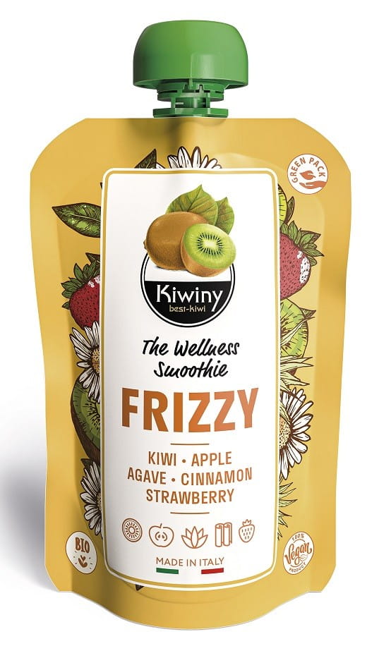 Kiwipüree mit Zimt und Apfel glutenfrei BIO 150 g - KIWINY