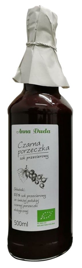 Püree aus schwarzen Johannisbeeren BIO 500 ml - ANNA DUDA