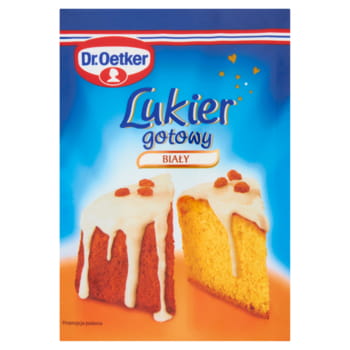 Fertiger weißer Zuckerguss Dr. Oetker 100g