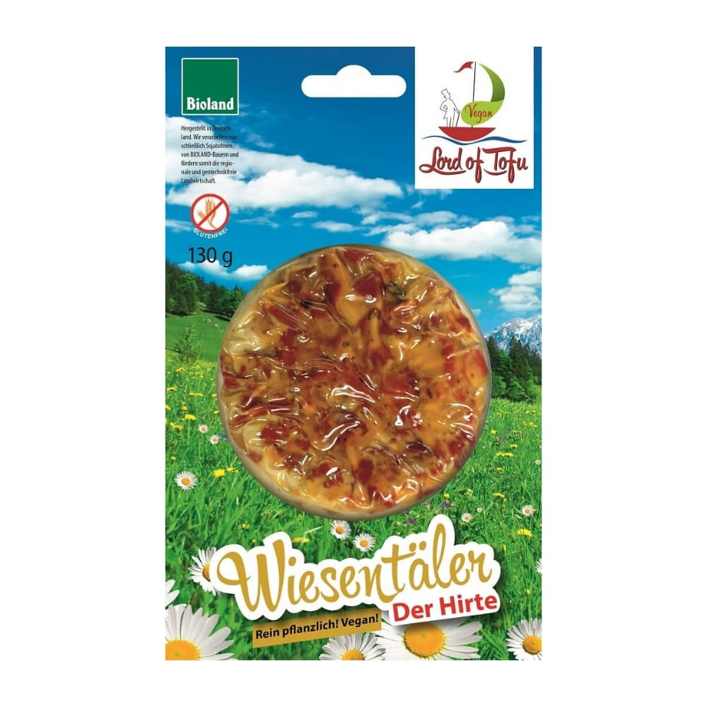 Tofu mit Paprika glutenfrei BIO 130 g - LORD OF TOFU