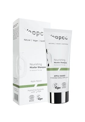 Mizellenshampoo für normales und feines Haar, nährendes Öko 200 ml - YAPPCO