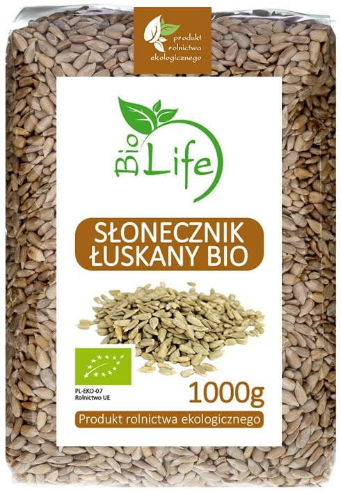 Geschälte Sonnenblumenkerne 1 kg EKO BIO LIFE