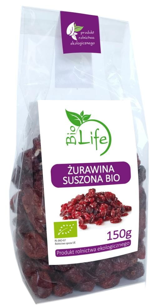 Getrocknete Preiselbeeren 150g EKO BIO LIFE