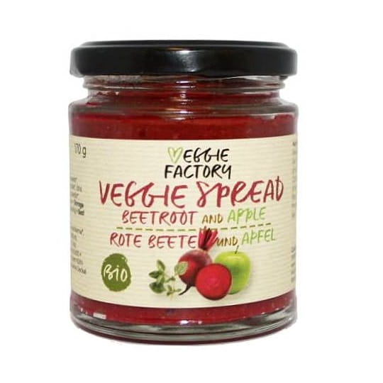 Gemüsepaste mit Rote Beete und Apfel 170g EKO VEGGIE FACTORY