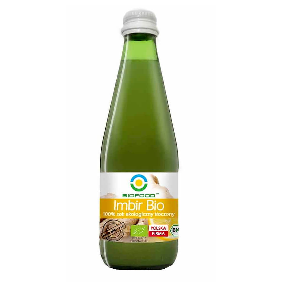 Glutenfreier NFC-Ingwersaft BIO 300 ml - BIO FOOD