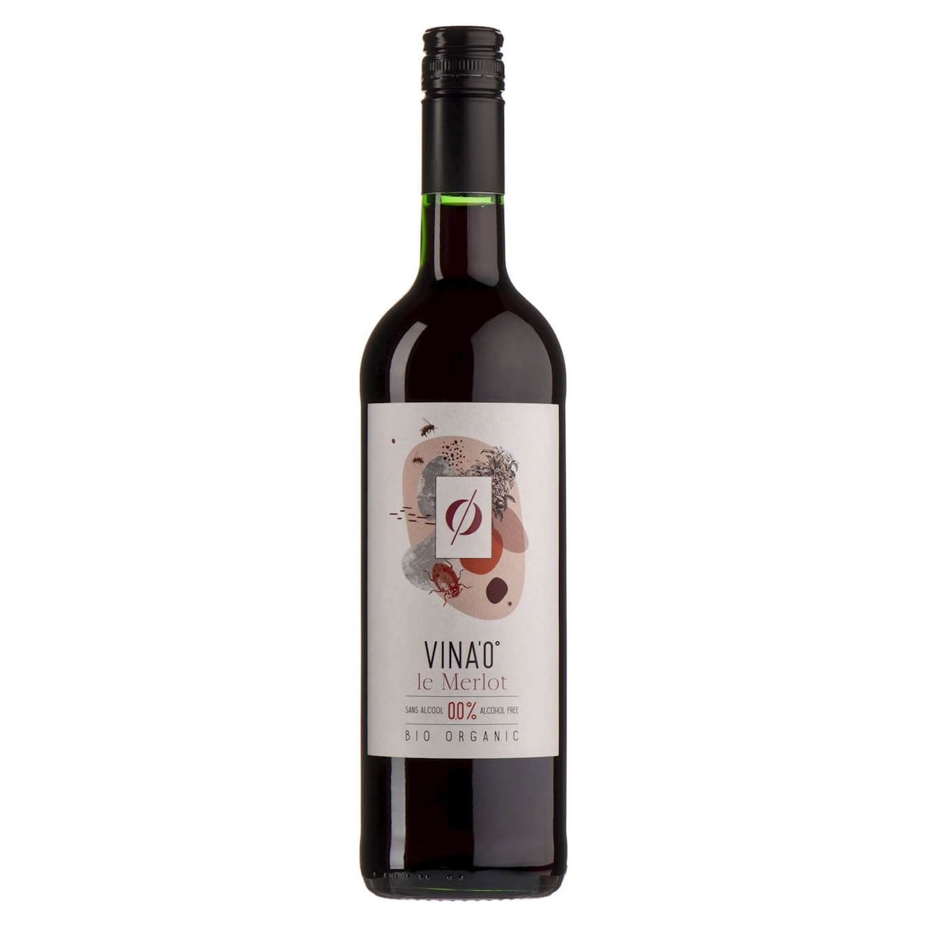 Le Merlot alkoholfrei BIO 750 ml - VINA0