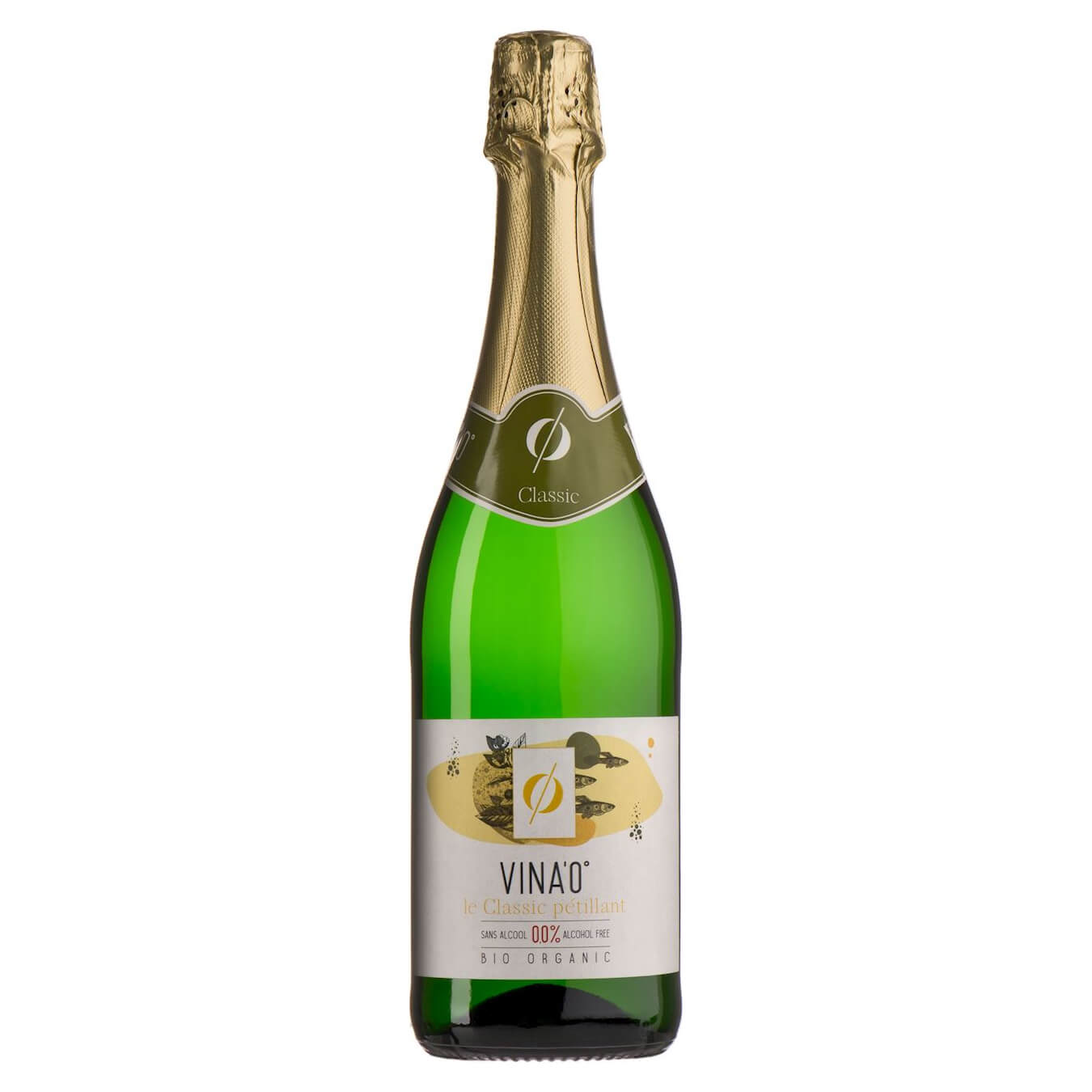 Le classic petillant alkoholfreier Schaumwein BIO 750 ml - VINA0