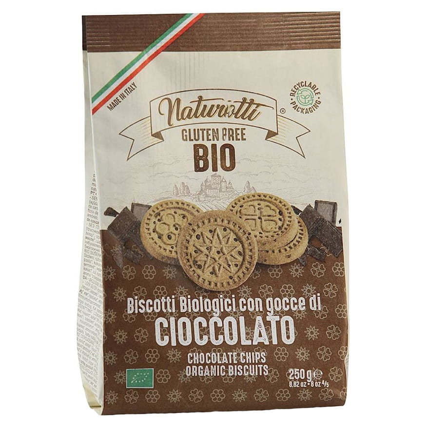 Reiskuchen mit Schokoladenstückchen glutenfrei BIO 250 g - NATURA PASTA