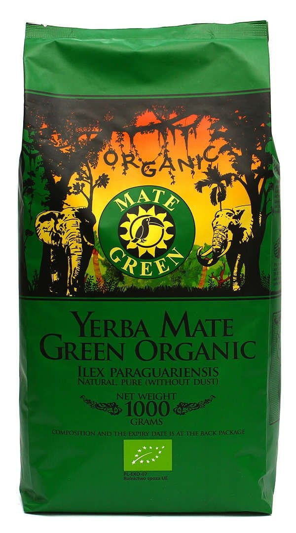 Yerba Mate BIO 1 kg - BIO MATE GRÜN