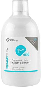 Silizium mit Bor Silica mit Bor Silor + b Organic 1000 500ml INVEX REMEDIES