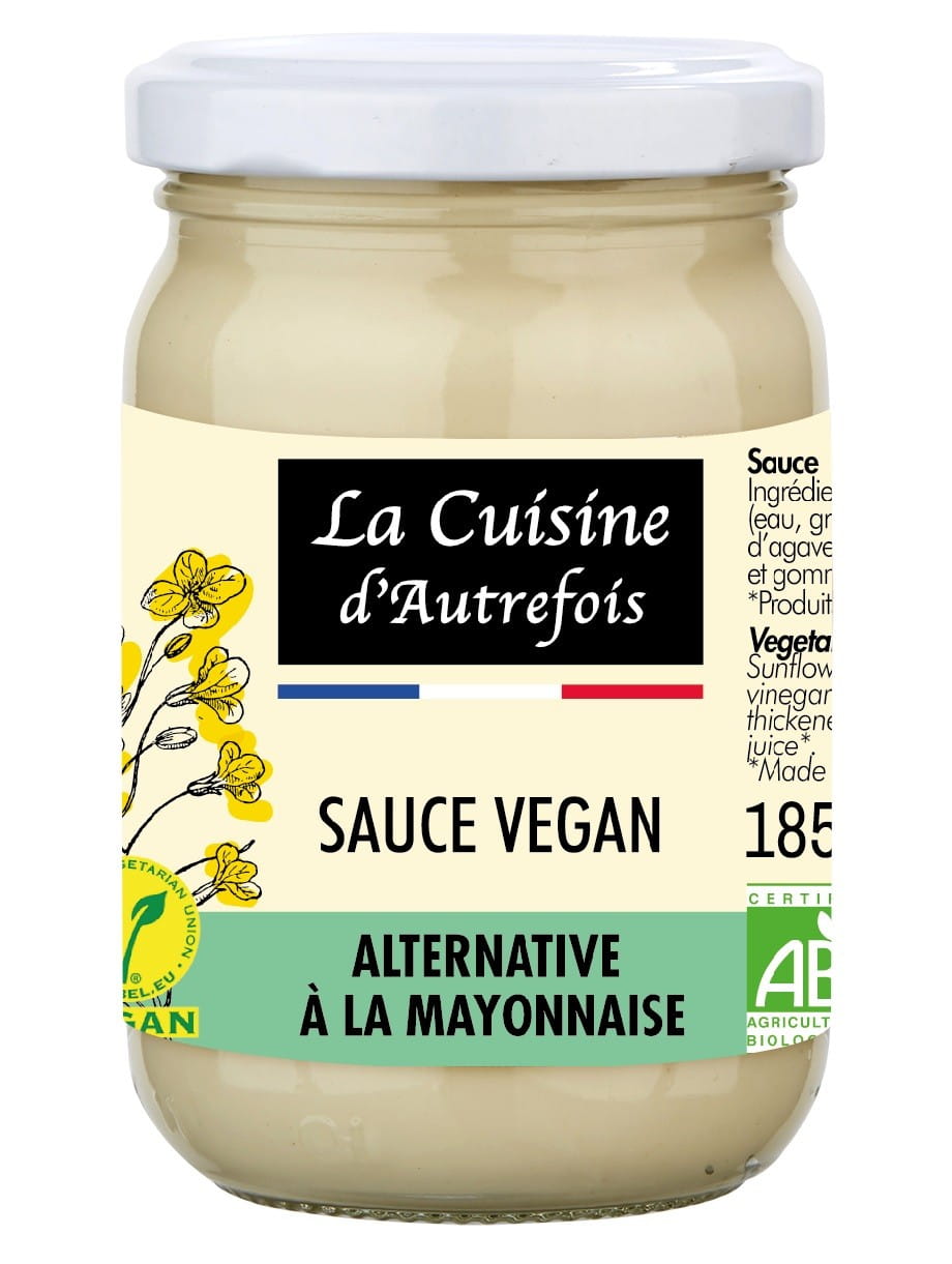 Vegane Mayonnaise BIO 185 g - LA CUISINE D AUTREFOIS