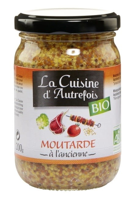 Vollkornsenf BIO 200 g - LA CUISINE D AUTREFOIS