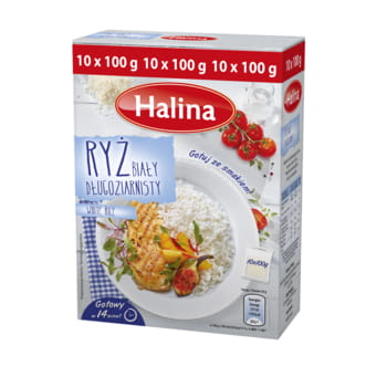 Halina weißer Langkornreis 10x100g