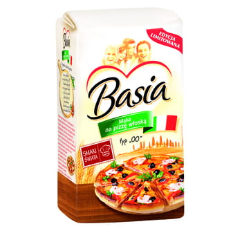 Weizenmehl für italienische Pizza Typ 00 Basia 1 kg