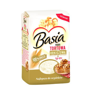 Kuchenmehl Typ 450 Basia 0,9 kg