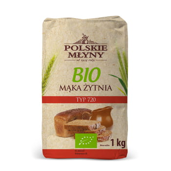 Bio-Roggenmehl Typ 720 Polskie Młyny 1 kg