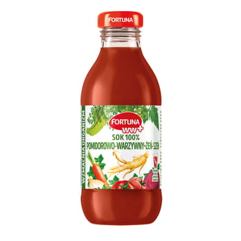 100 % Tomaten-Gemüsesaft plus Ginseng Fortuna 300 ml