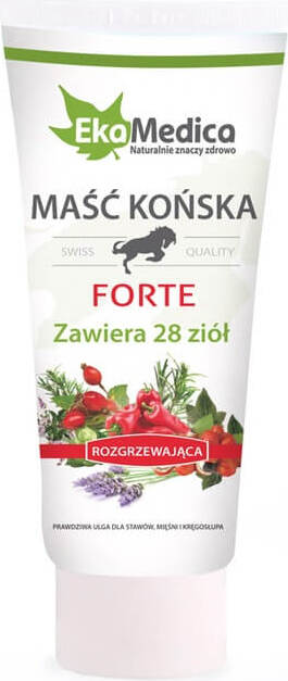 FORTE Pferdesalbe wärmend 200 ml EKAMEDICA