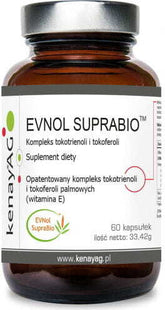 Palm-Tocotrienole und Tocopherole Vitamin E evnol supraBIO 60 KENAY-Kapseln