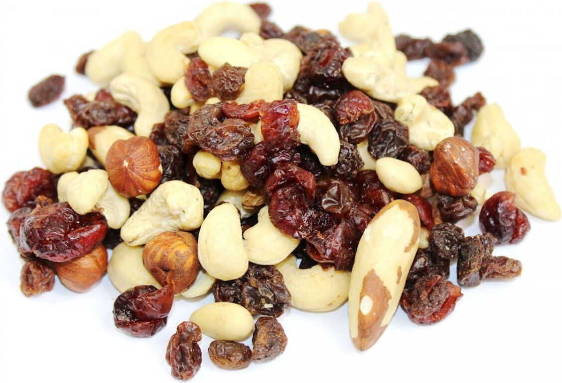 Schülermischung mit Cranberry BIO (Rohstoff) (125 kg)