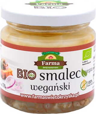 Veganes Schmalz BIO 170 g - FARMA ŚWIĘTOKRZYSKA