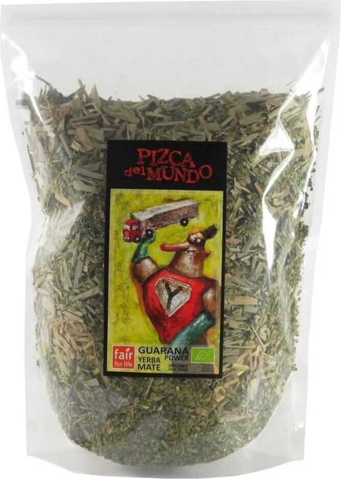 Yerba Mate Guarana Power (mit Guarana) BIO 500 g - PIZCA DEL MUNDO