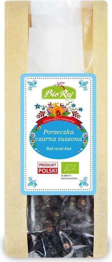 Getrocknete Schwarze Johannisbeere BIO 100 g - BIO RAJ