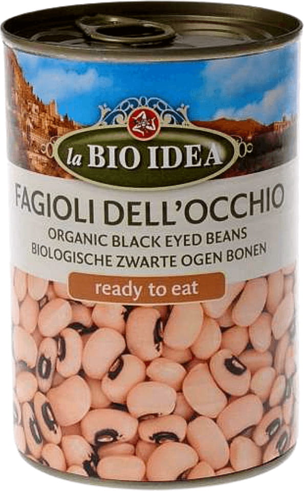 Schwarze Augenbohnen (Dose) BIO 400 g - LA BIO IDEA