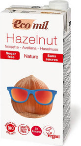 Haselnussgetränk ohne Zucker BIO 1000 ml ECOMIL