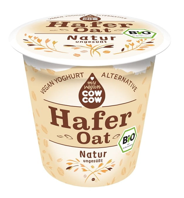 Natürliches Haferprodukt ohne Zuckerzusatz BIO 150 g - COW COW