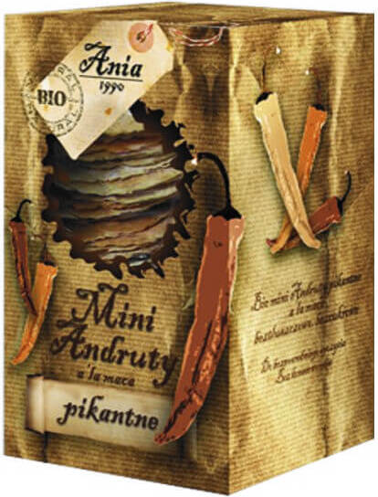 Pikante Mini-Waffeln BIO 180 g ANIA BIO