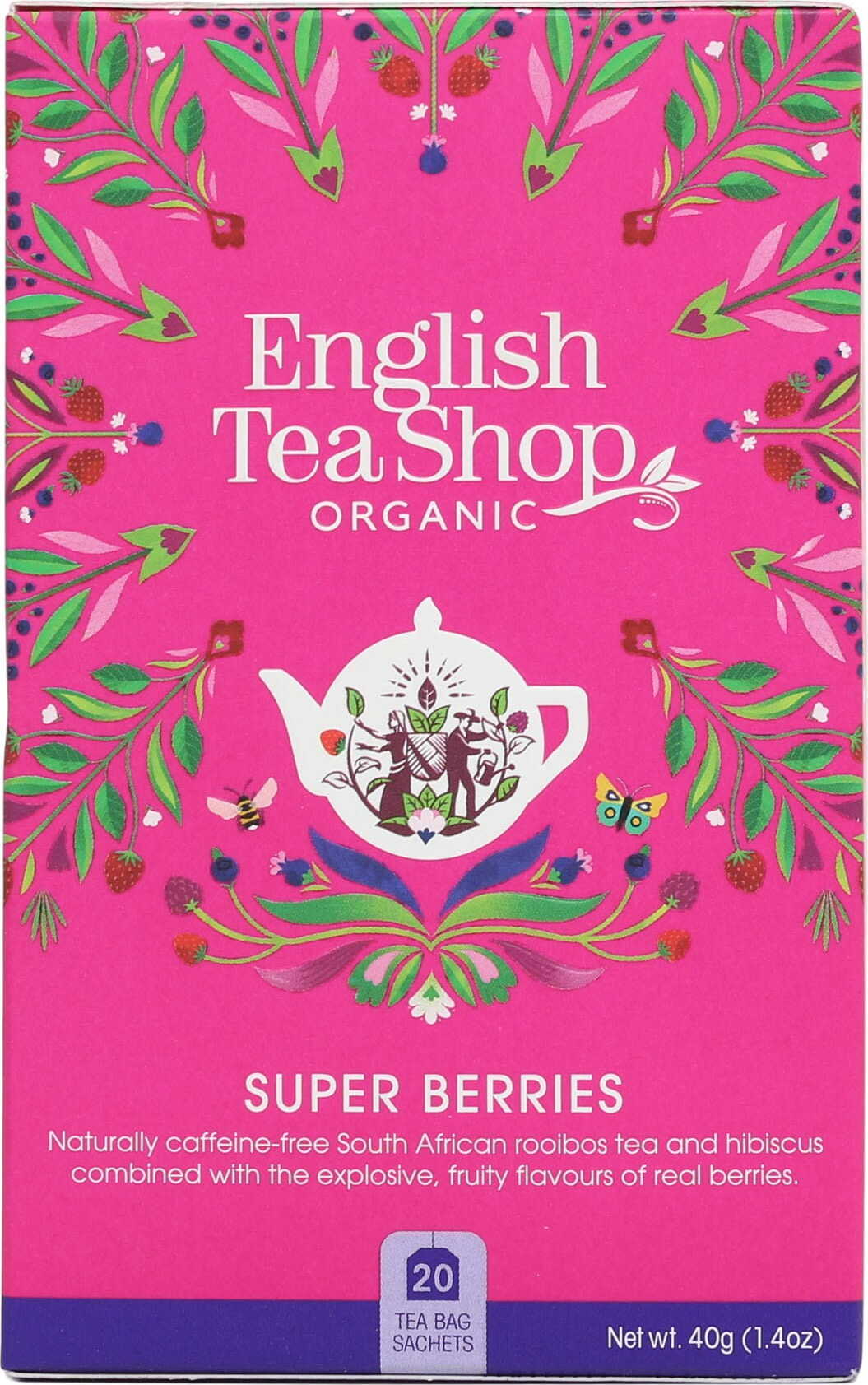 Früchtetee 20x2 g BIO 40 g ENGLISH TEA SHOP