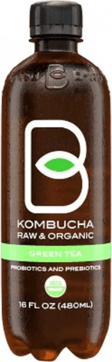 Kombucha grüner Tee glutenfrei BIO 480 ml B - TEA