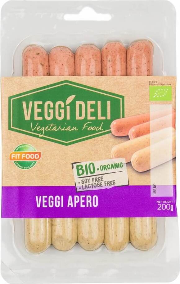 Vegetarische BIO Wurstmischung 200 g VEGGI DELI